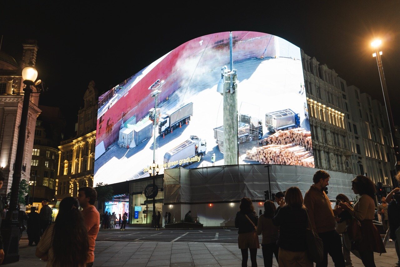 Circa Art Prize — Day 8 video display